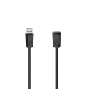 Hama 00200620 USB-Kabel USB 2.0 3 m USB A Schwarz