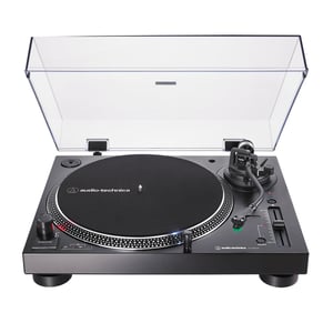 Audio-Technica AT-LP120XBT-USB Direktdriven skivspelare Svart, Transparent Manuell