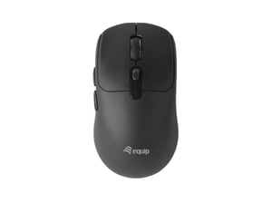 Equip 245123 Universal Ambidextrous RF Wireless + Bluetooth Optical Mouse, 1600 DPI
