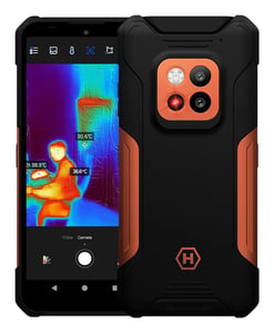 HAMMER Construction 2 Thermal 5G 16,7 cm (6.58") Dual SIM Android 14 4G USB Type-C 8 GB 256 GB 6500 mAh Czarny