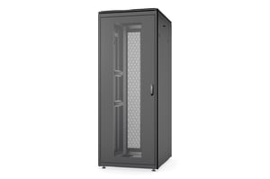 Digitus Szafa sieciowa stojąca Unique 19" 42U rack 800x1000, drzwi przód szyba, szary, 800kg
