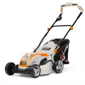 Daewoo DLM 4340Li Gräsklippare av push-typ Batteridriven Svart, Orange, Vit