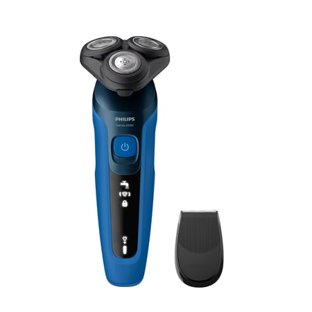 Philips SHAVER Series 5000 S5466/17 maszynka do golenia Golarka rotacyjna Przycinarka Czarny, Niebieski