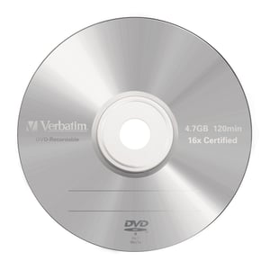 Verbatim DVD-R Matt Silver 4.7 GB, 5-pack