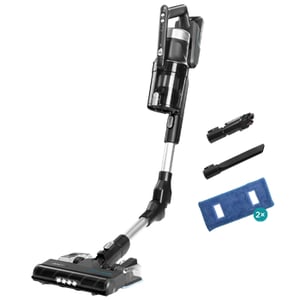 Concept VP6200 Stabstaubsauger/Elektrobürste Standstaubsauger 2 w 1 Suchy HEPA-Staubsauger ohne Beutel, schwarz
