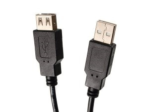 Maclean MCTV-744 USB 2.0 Cable, 2 m, USB A, Black