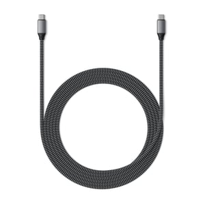Satechi ST-TCC2MM kabel USB 2 m USB C 0,48 Gbit/s 100 W Czarny, Szary