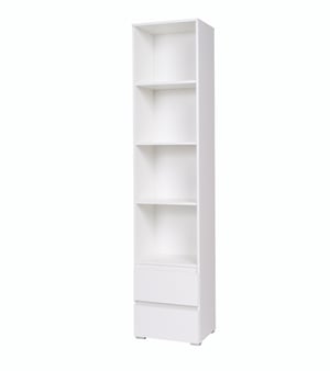 Cama smal hyllan COCO C1 204x45x34 matt vit