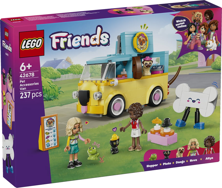 LEGO Friends Furgonetka z akcesoriami dla zwierząt