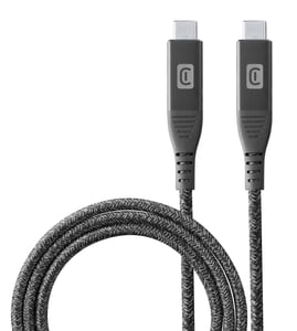 Cellularline 8018080450709 USB 3.2 Gen 1 (3.1 Gen 1) Cable, 1 m, USB-C, Black