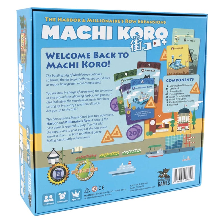 Asmodee Machi Koro: 5th Anniversary Expansions Gra planszowa
