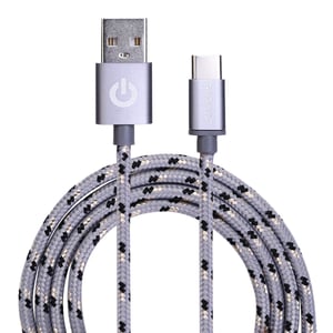 Garbot C-05-10192 kabel USB 1 m USB A USB C Srebrny