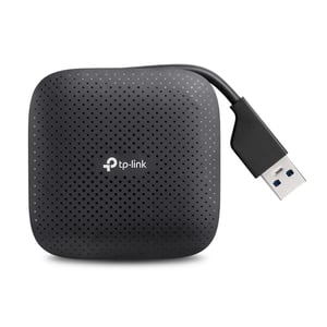 TP-Link UH400 USB 3.2 Gen 1 (3.1 Gen 1) Typ-A-Hubs und -Hubs, 5000 Mbit/s, schwarz