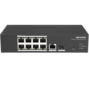 Hikvision DS-3T1310P-SI/HS przełącznik sieciowy Zarządzany L2 Gigabit Ethernet (10/100/1000) Obsługa PoE Czarny