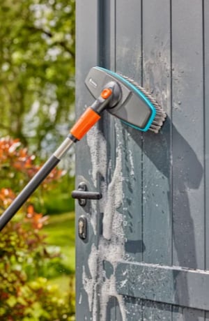 Gardena 18800-20 uchwyt do węża ogrodowego Aluminium Czarny, Pomarańczowy, Żółty