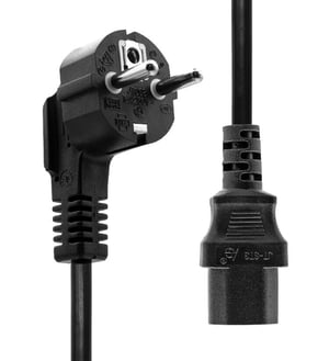 ProXtend PC-FAC13-007 kabel zasilające Czarny 7 m Wtyczka zasilająca typu F C13 panel