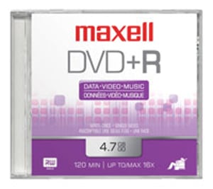 Maxell DVD+R 100-pack 4,7 GB 100 st.