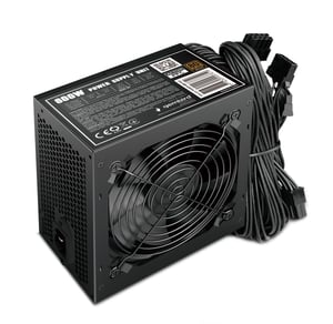 Gembird CCC-PSU80P-BBP-600 moduł zasilaczy 600 W 24-pin ATX ATX Czarny