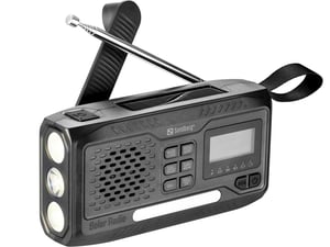 Sandberg 421-17 radio Analogowe i cyfrowe Czarny