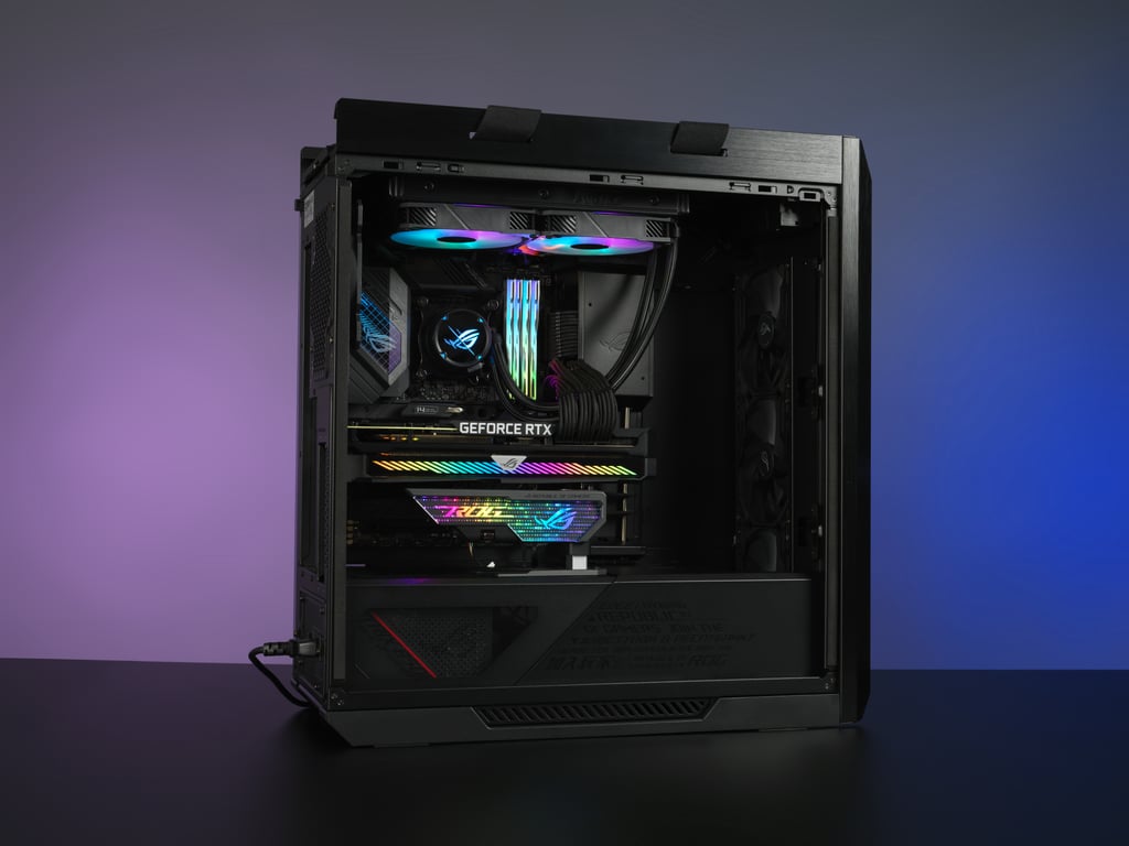ASUS ROG Herculx Graphics Card Holder Uniwersalne Uchwyt na kartę graficzną