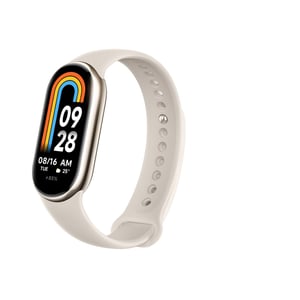Xiaomi Smart Band 8 AMOLED Aktivitätstracker als Clip-on/Armband 4,11 cm (1,62") Champagner, Gold