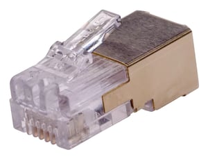 Axis 01182-001 wtyczka RJ-12 Złoto, Biały