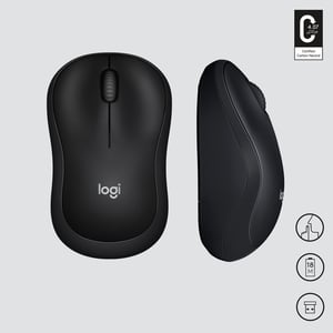Logitech M220 Silent myszka Biuro Oburęczny RF Wireless Optyczny 1000 DPI