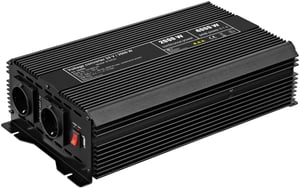 Goobay 58895 Netzteil/Wechselrichter, universell, 2000 W, schwarz