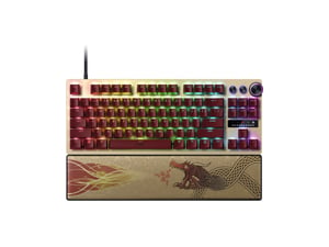 Razer Huntsman V3 Pro Tenkeyless klawiatura Gaming USB QWERTY UK międzynarodowy Złoto, Żółty