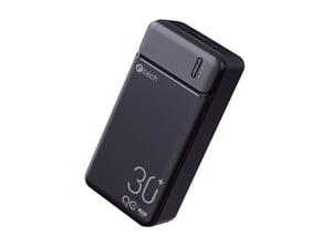 C-TECH BATCT1343 bank mocy Litowo-polimerowy (LiPo) 30000 mAh Czarny