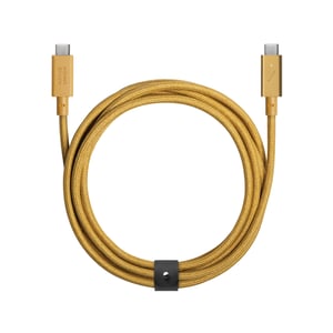 Native Union Belt USB-kabel USB 2.0 2,4 m USB-C Brun