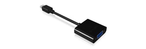ICY BOX IB-AC539 VGA (D-Sub) Mini DisplayPort Schwarz