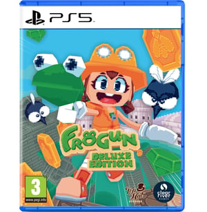 Clear River Games Frogun: Deluxe Edition Angielski, Hiszpański PlayStation 5