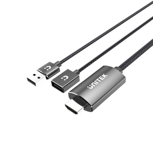 UNITEK M1104A zewnętrzna karta graficzna usb Szary