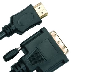 Jou Jye Computer AVC 132 7,5 m HDMI Typu A (Standard) DVI-D Czarny