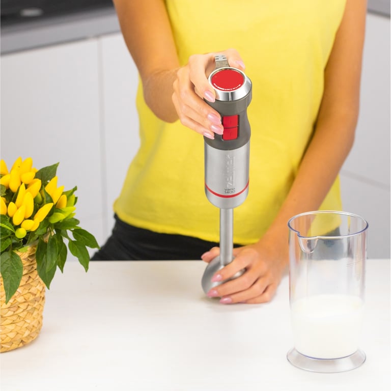 Zelmer ZHB4650 VARIO 0,7 l Blender immersyjny 1400 W Metaliczny, Czerwony