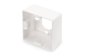 Digitus Aufputz-Einbaudose für Keystone-Wandsteckdosen 80 x 80 mm, deutscher Typ