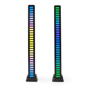 Nedis GALDP110BK dekorativ belysning, upplyst med 64 LED-lampor