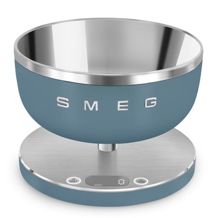 Smeg KSC01SBMWW waga kuchenna Niebieski Blat Okrągły Elektroniczna waga kuchenna