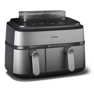 Philips 5000er-Serie NA555/00 Ovi Dual Basket mit Dampffunktion, Serie 5000