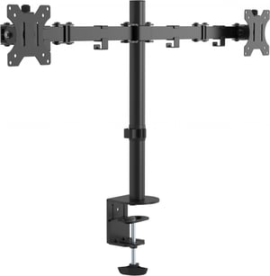 Vision VFM-DPD2B hållare/stativ för bildskärmar 68,6 cm (27") Skrivbord Svart