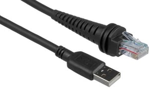 Honeywell CBL-500-300-S00-03 kabel równoległy Czarny 3 m USB2.0-A RJ-45