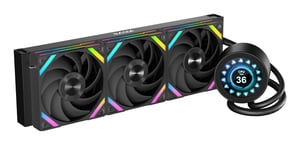 SAMA Gears Q70 Procesor Chłodnica cieczy all-in-one 12 cm Czarny 1 szt.