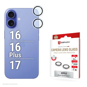 Displex 02122 Screen/Back Protector for Apple Camera Lens Cover, 1 pc.