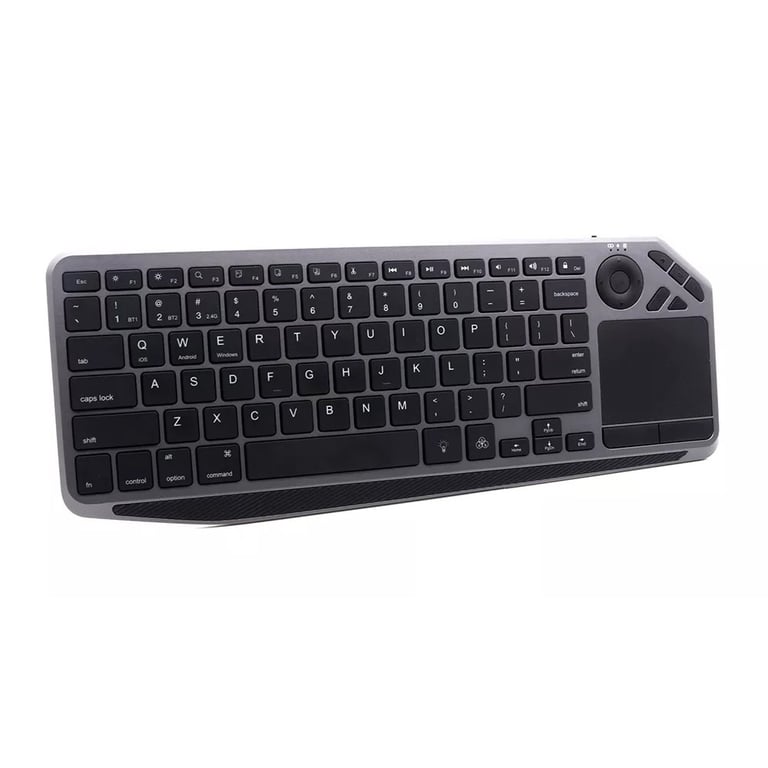 Techly ICTB9801TB klawiatura Uniwersalne RF Wireless + Bluetooth QWERTY US English Czarny