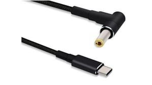 Microconnect USBC-DC-5A-12V Adapter für 5,5*2,5-Kabel, schwarz