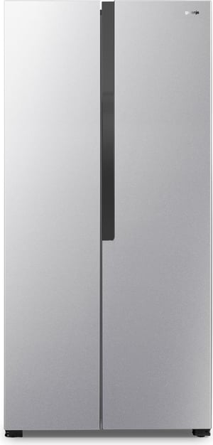 Gorenje NRS8182KX chłodziarko-zamrażarka otwierana obustronnie Wolnostojący 441 l Szary