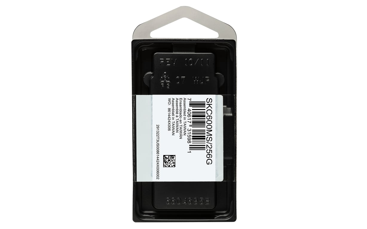Kingston Technology Dysk SSD KC600 SATA3 mSATA 256GB