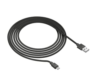 Trust 23348 USB-kabel USB 2.0 3 m USB A–Micro-USB B Svart