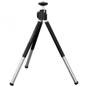 Esperanza EF105 Tripod for Digital/Analog Cameras, 3-Leg, Black, Silver